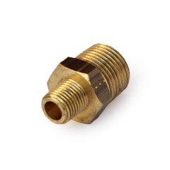 Brass Reducing Hex Nipple