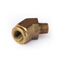Brass Male to Female 45° Elbow