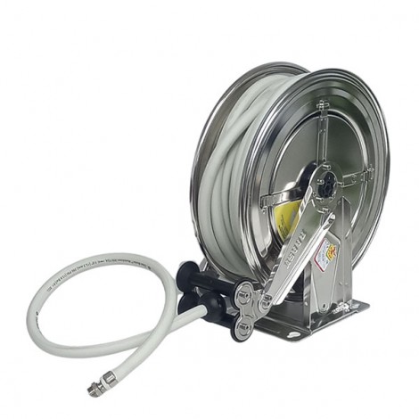 AWR-1313-SS Stainless Steel Washdown Hose Reel - Length of Hose 13m