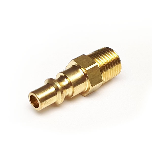 A2608-BR Brass Connector 1/4 BSP Male