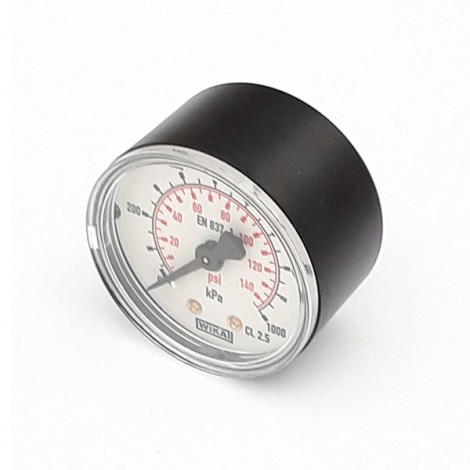 GW40-10-1/8-R-P/K 40mm 1000 KPA Dry Pressure Gauge 