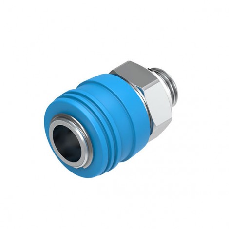 KD4-1/4-A Festo Coupler - 1/4 BSP Male