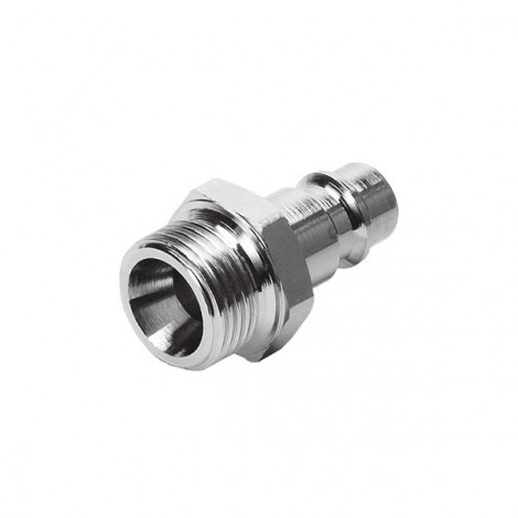 KS4-3/8-A Festo Coupling Connector - 3/8 BSP Male