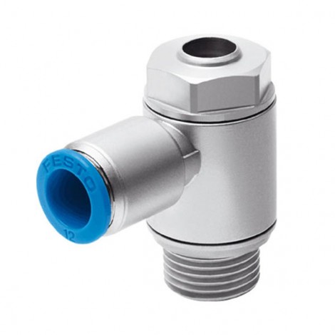 GRLA-1/4-QS-6-D One-way Flow Control Valve