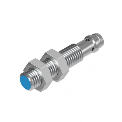 SIEN-M8B-PO-S-L - N/C Inductive Sensor - PNP Flush Mounting