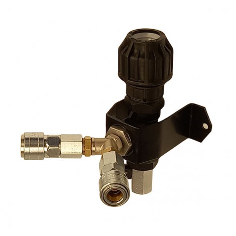 CSD/20/2-3/8 20mm Maxair Double A380 Coupler Outlet with 1/4 BSP Drain