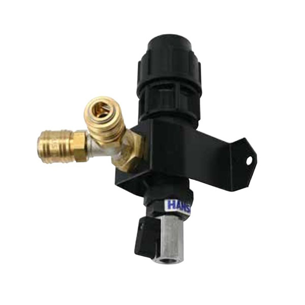 CSD/25/2-1/4 25mm Maxair Double A210 Coupler Outlet with 1/4 BSP Drain