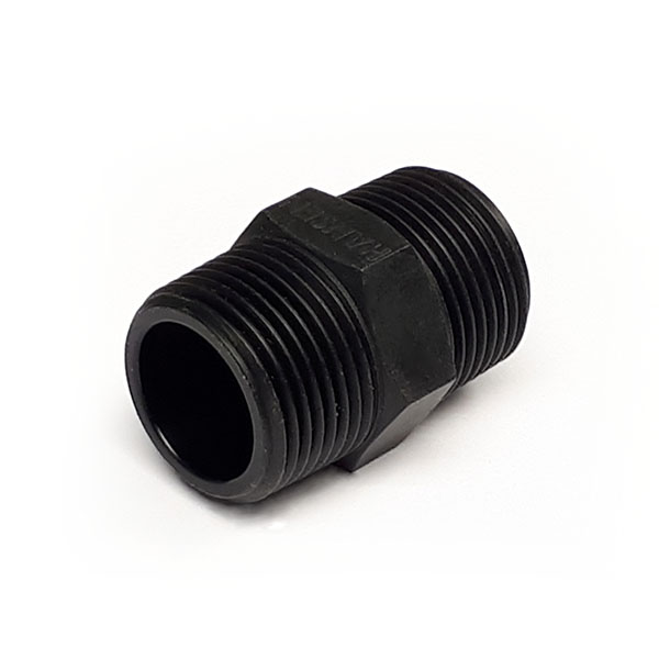 PHN08 1/4 BSP Plastic Hex Nipple