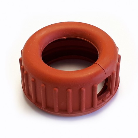 WR1500 Red Rubber Gauge Cap for 63mm Gauges