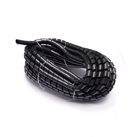 SPIRALWP-50 Black Spiral Wrap 50mm x 15m