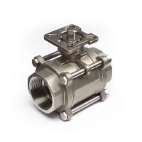 316 Stainless ISO Pad Ball Valves