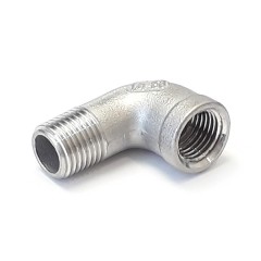 Stainless Male to Female 90° Elbow