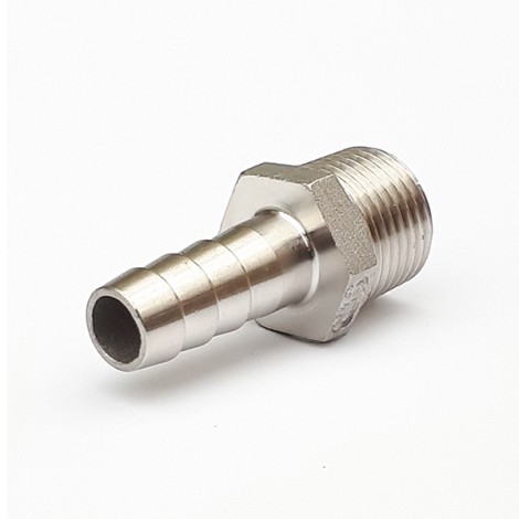 SSHT-1-1 - 1 Inch Hose - 1 Inch BSP Stainless Hosetail Connector