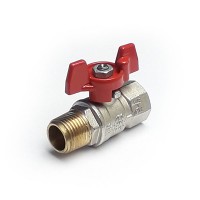 M/F Tee Handled Ball Valves