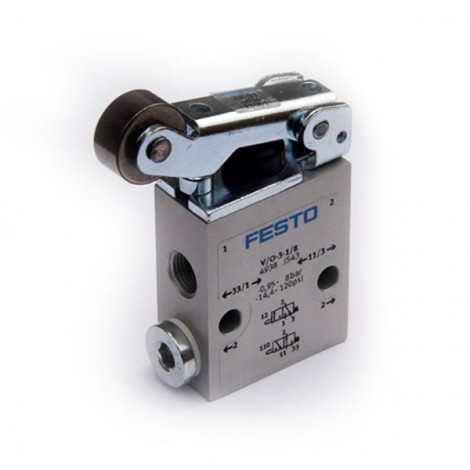 V/O-3-1/8+AR-01 Festo Roller Lever Valve